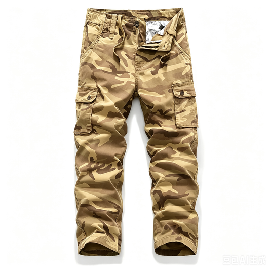 Men’s practical camouflage cargo pant