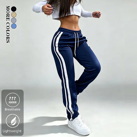 Women’s Casual Side Stripe Jogger Pants